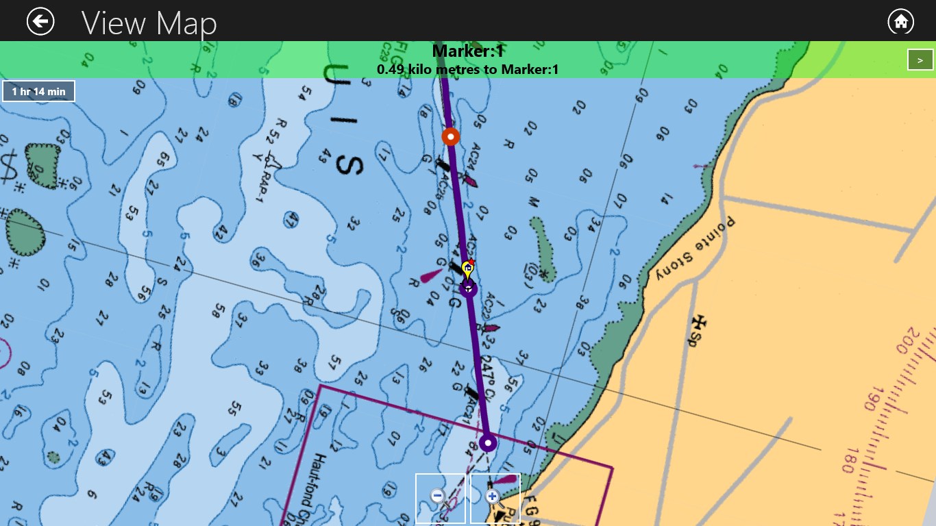 Chemong Lake Depth Chart