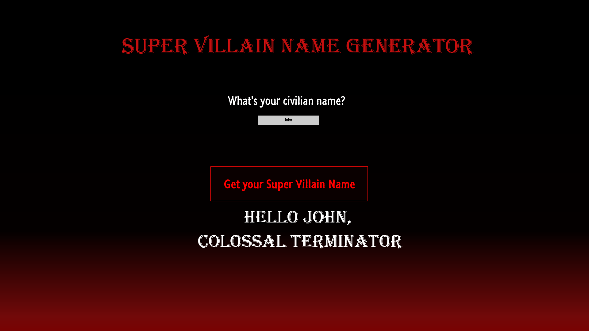 Super Villain Name Generator For Windows 10 Free Download TopWinData