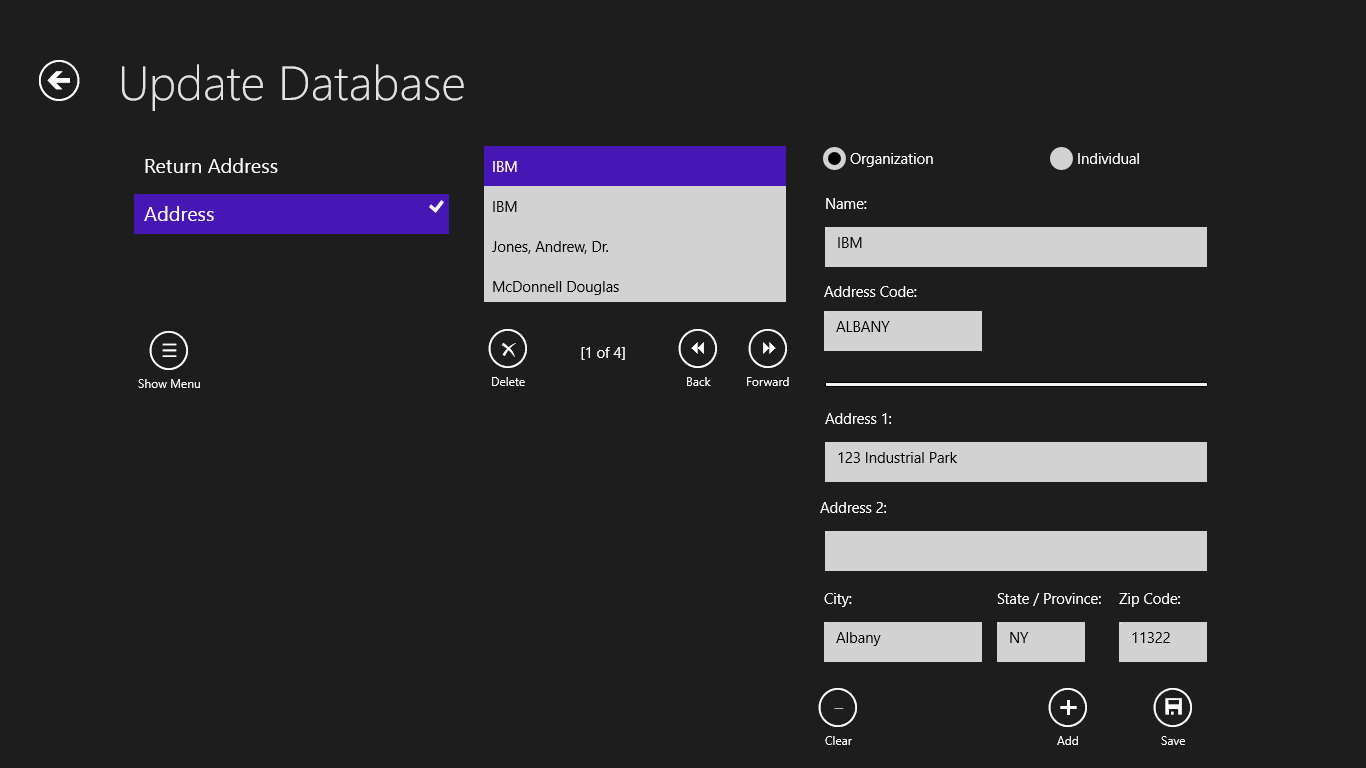 DC Envelope Printer for Windows 10
