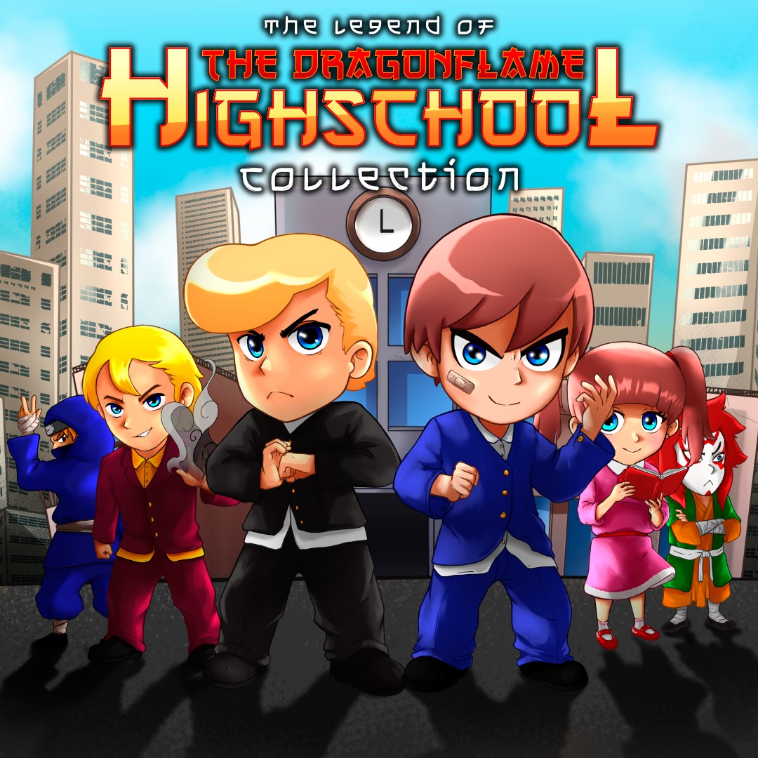 Image for The Legend of the Dragonflame Highschool Collection