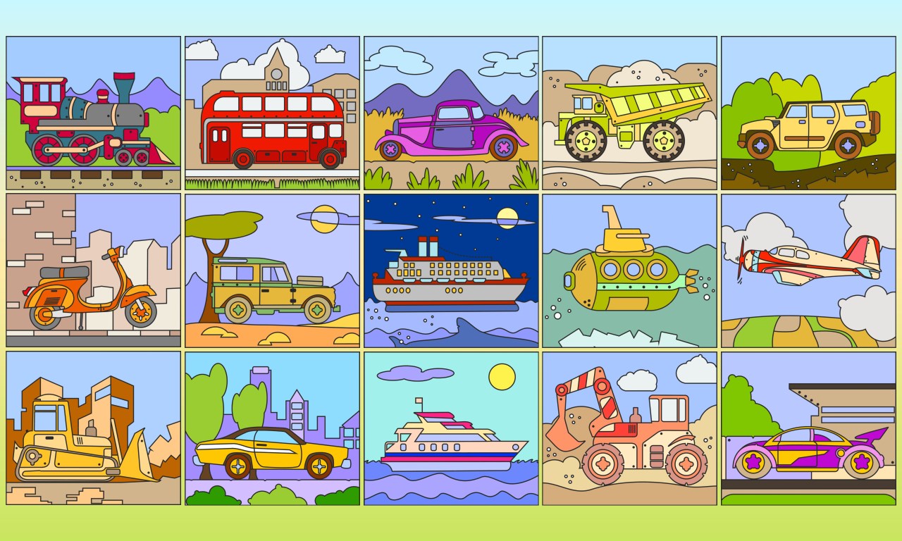 Color By Numbers Vehicles FREE Windows Phone App Market