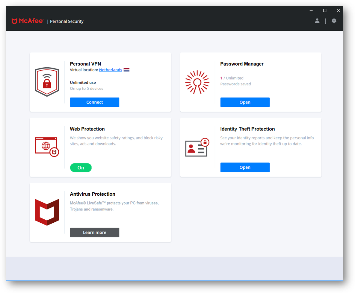 ¿McAfee Personal Security es gratis?