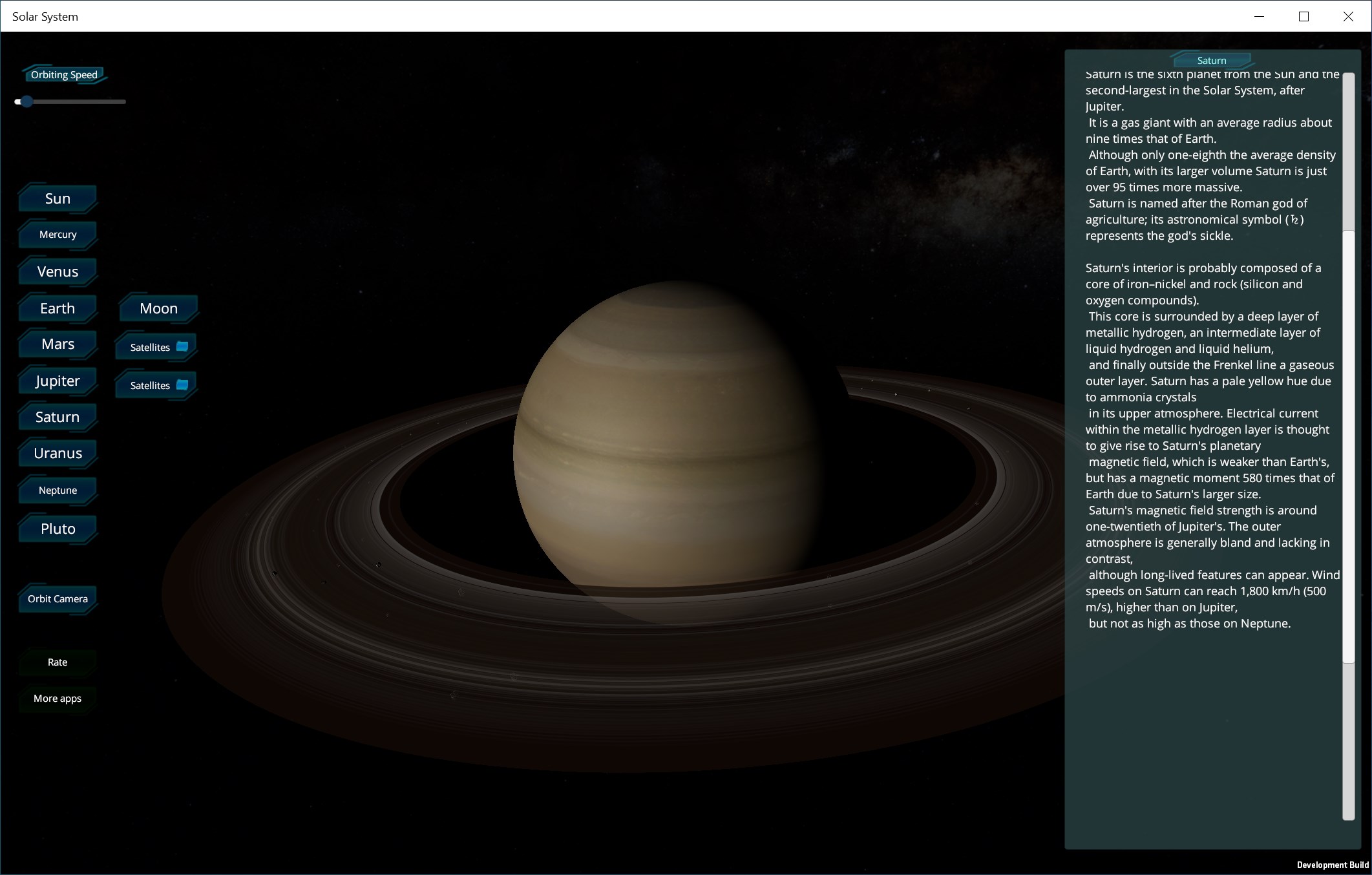 build a solar system simulator