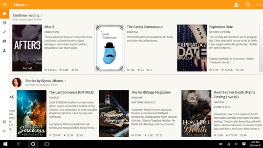 Wattpad: Free Books and Stories screenshot 1