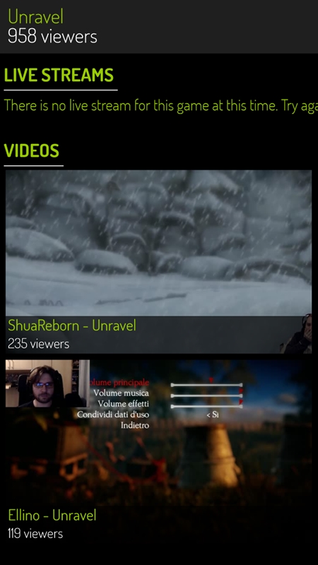 Hitbox - next generation live streaming for games Screenshot