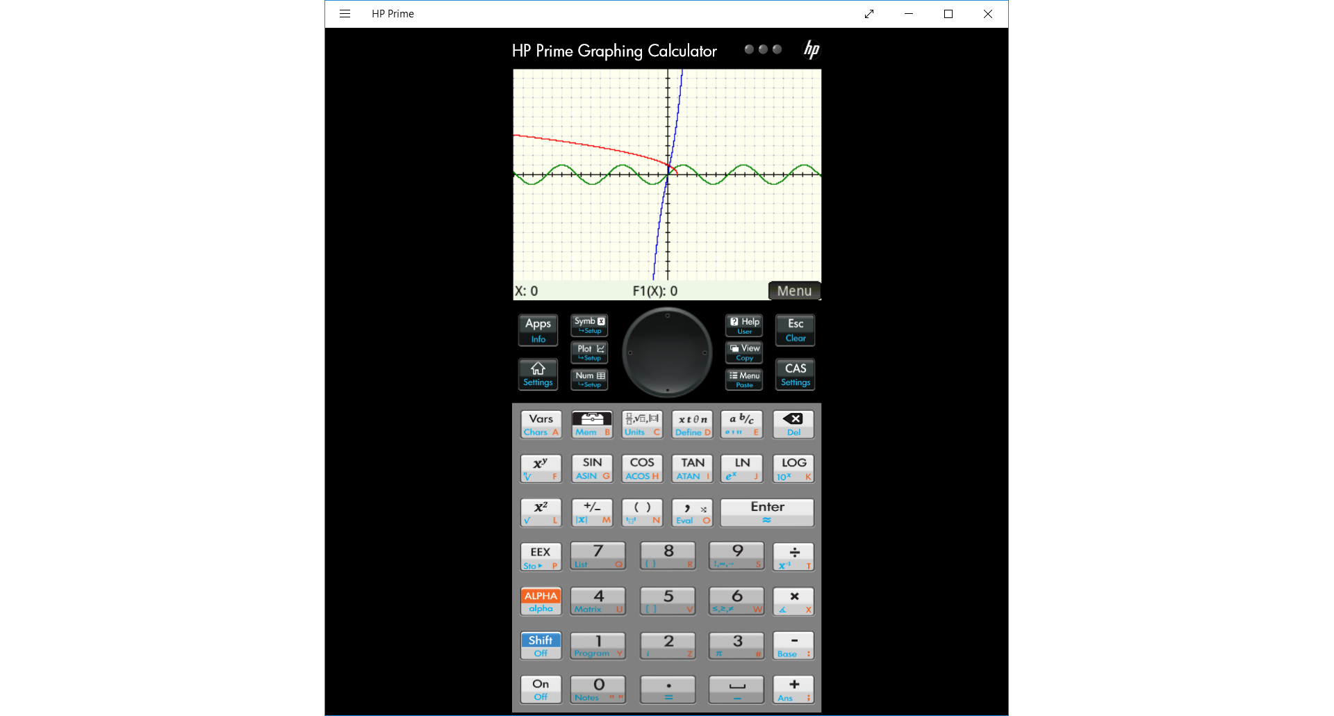 HP Prime Graphing Calculator FREE Windows Phone app market