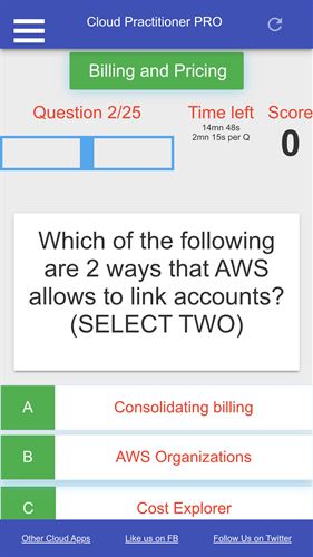 Top 100 AWS Certified Cloud Practitioner Exam Preparation Questions and Sns-Brigh10