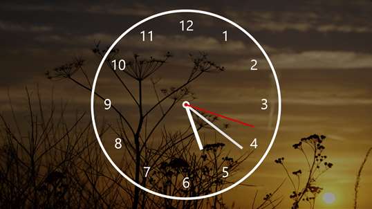 Nightstand Analog Clock screenshot 1