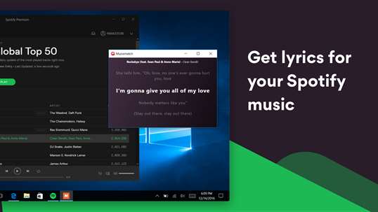 Musixmatch Lyrics - Sing along Spotify, iTunes, Windows ...
