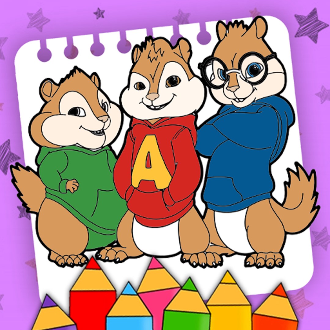 chipettes coloring pages games free