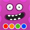 Coloring Book - Monsters - funny painting book for boys and girls, adults and kids
