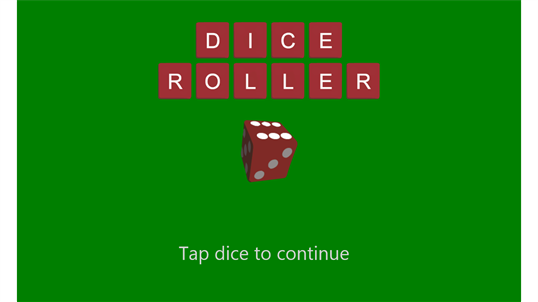 Dice Roller 3D screenshot 1