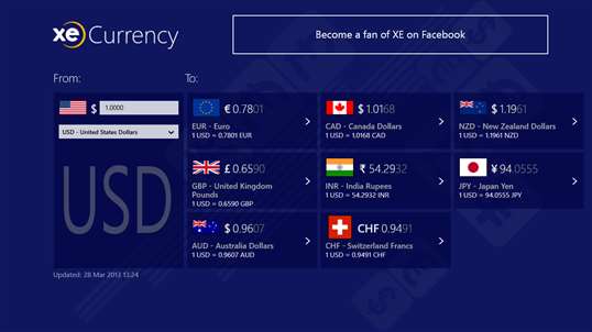 XE Currency screenshot 1