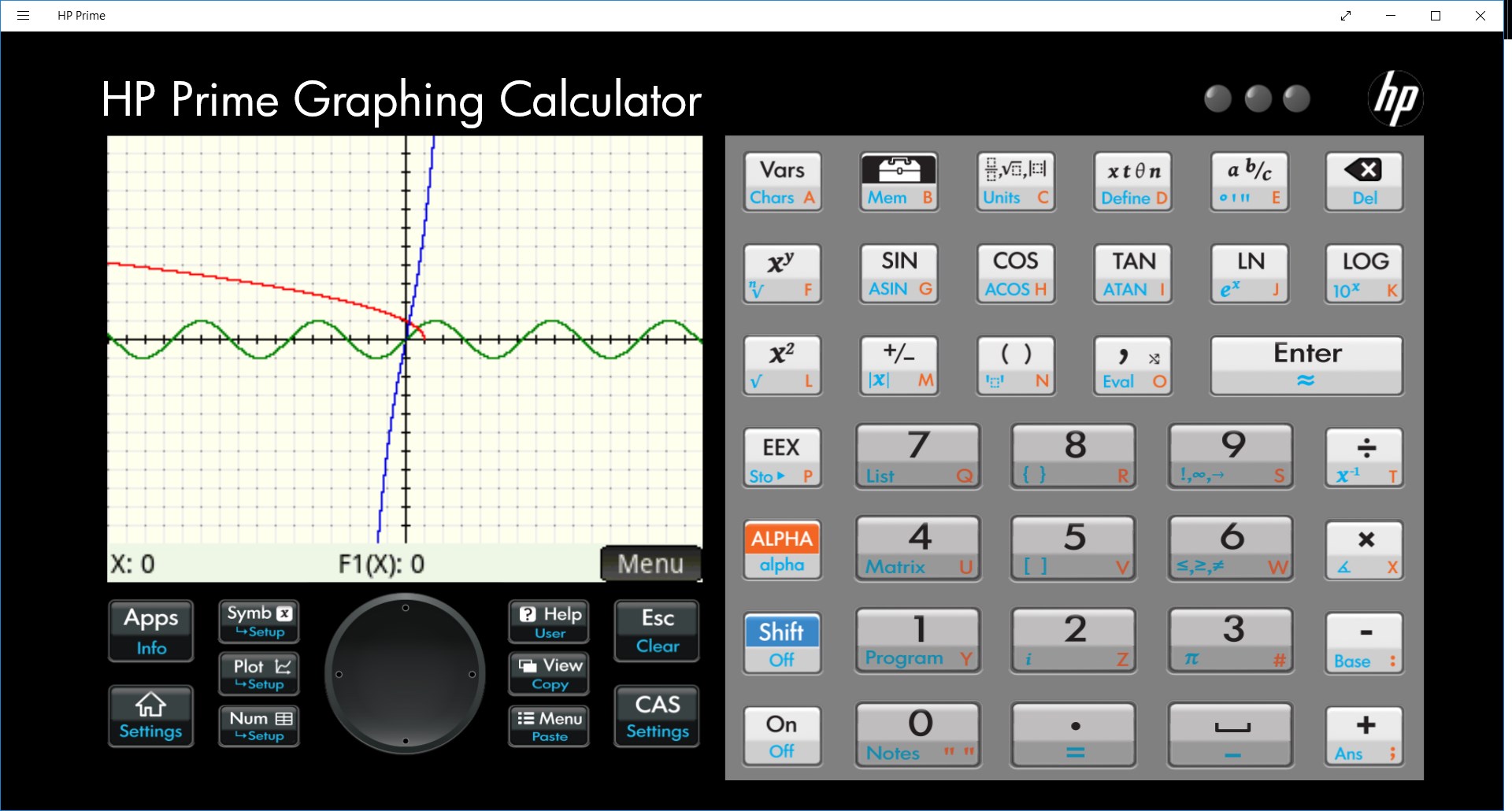 HP Prime Graphing Calculator FREE Windows Phone app market