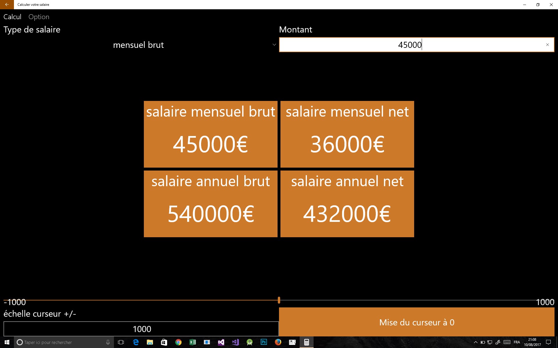 Salaire Brut Annuel En Net Mensuel Microsoft Apps