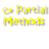 W8.1 Using C# 3.0 Partial Methods