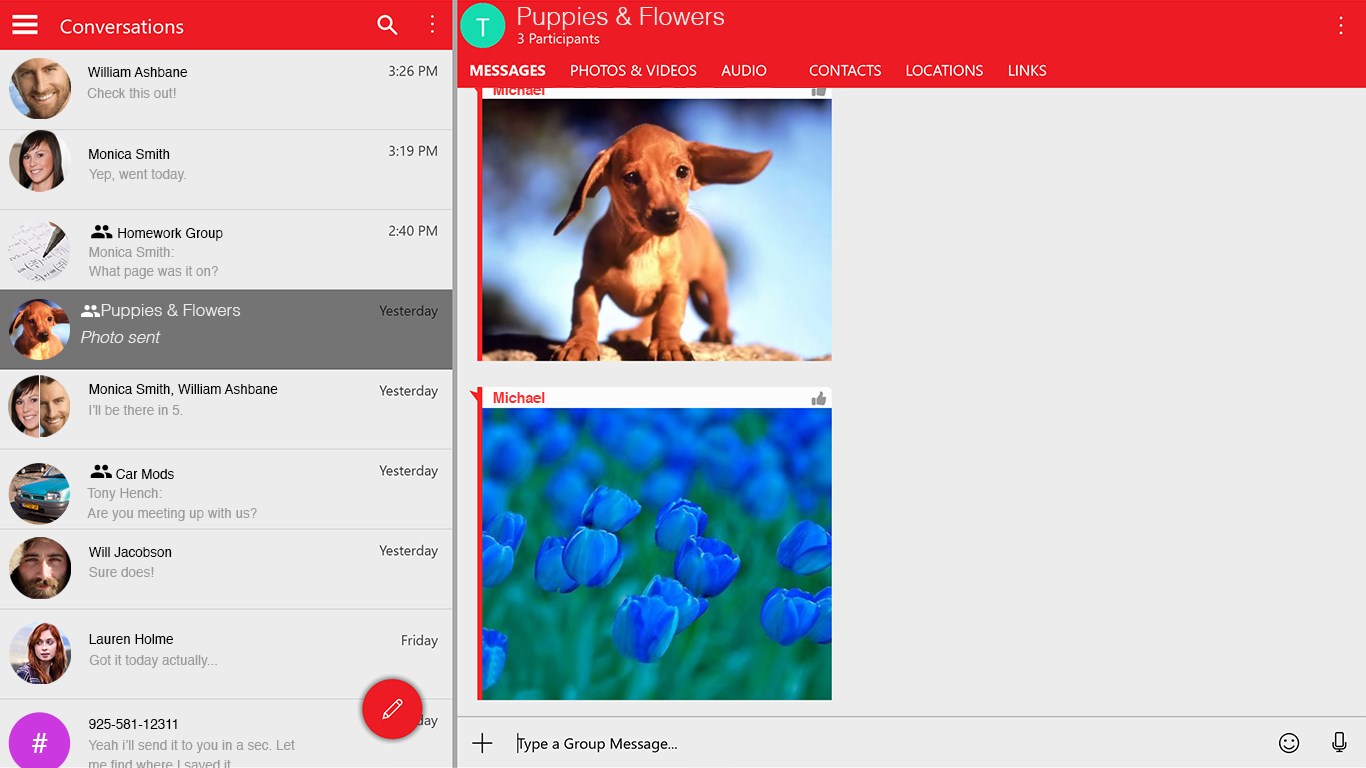 Verizon Messages for Windows 10