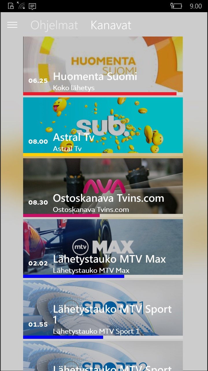 MTV Katsomo FREE Windows Phone app market