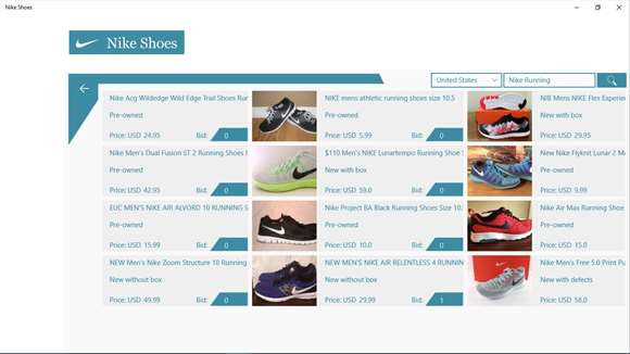 Nike Shoes screenshot 1