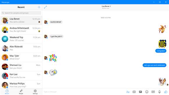 Messenger Screenshot