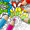 Adult Coloring Book With Multiple Templates & Colors
