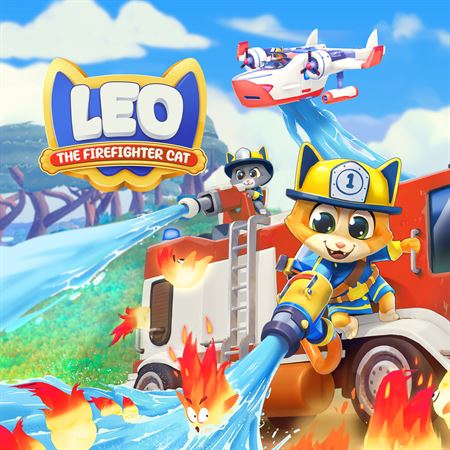 Leo The Firefighter Cat
