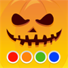 Coloring Book - Halloween - funny painting book for boys and girls, adults and kids
