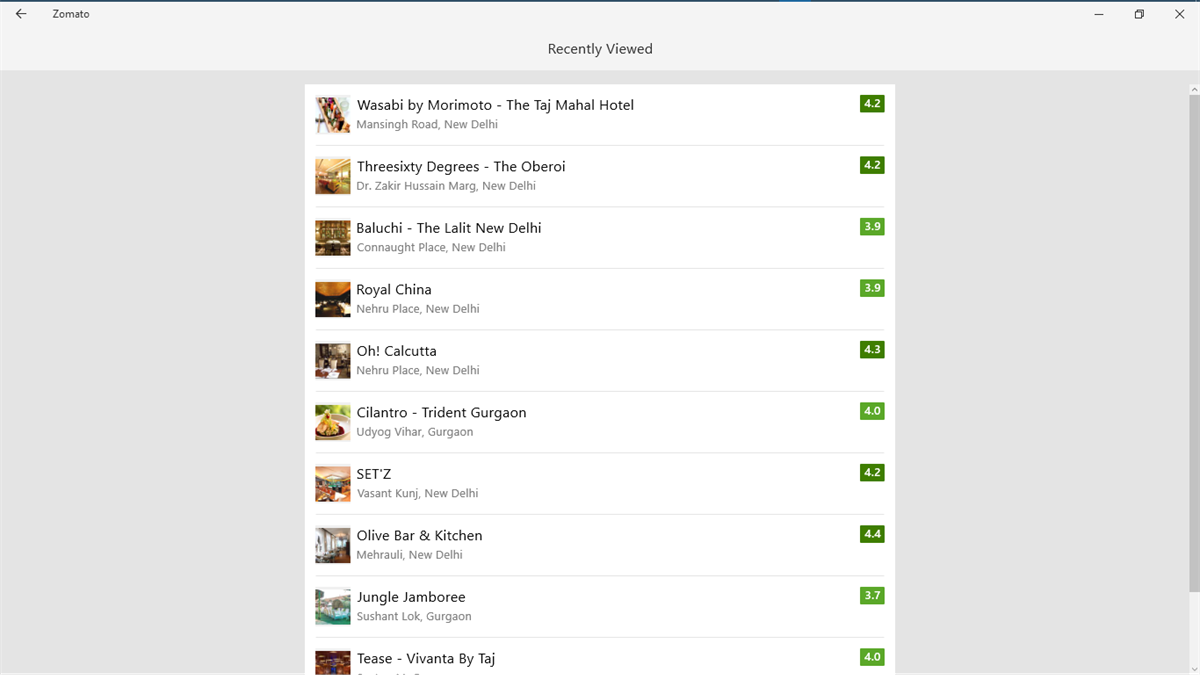 Zomato app for Windows Phones updated with new payment options, Credits