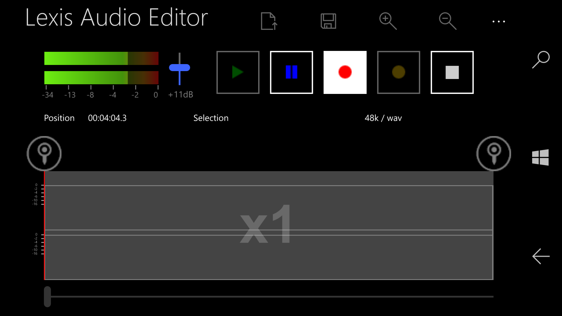Lexis Audio Editor FREE Windows Phone app market