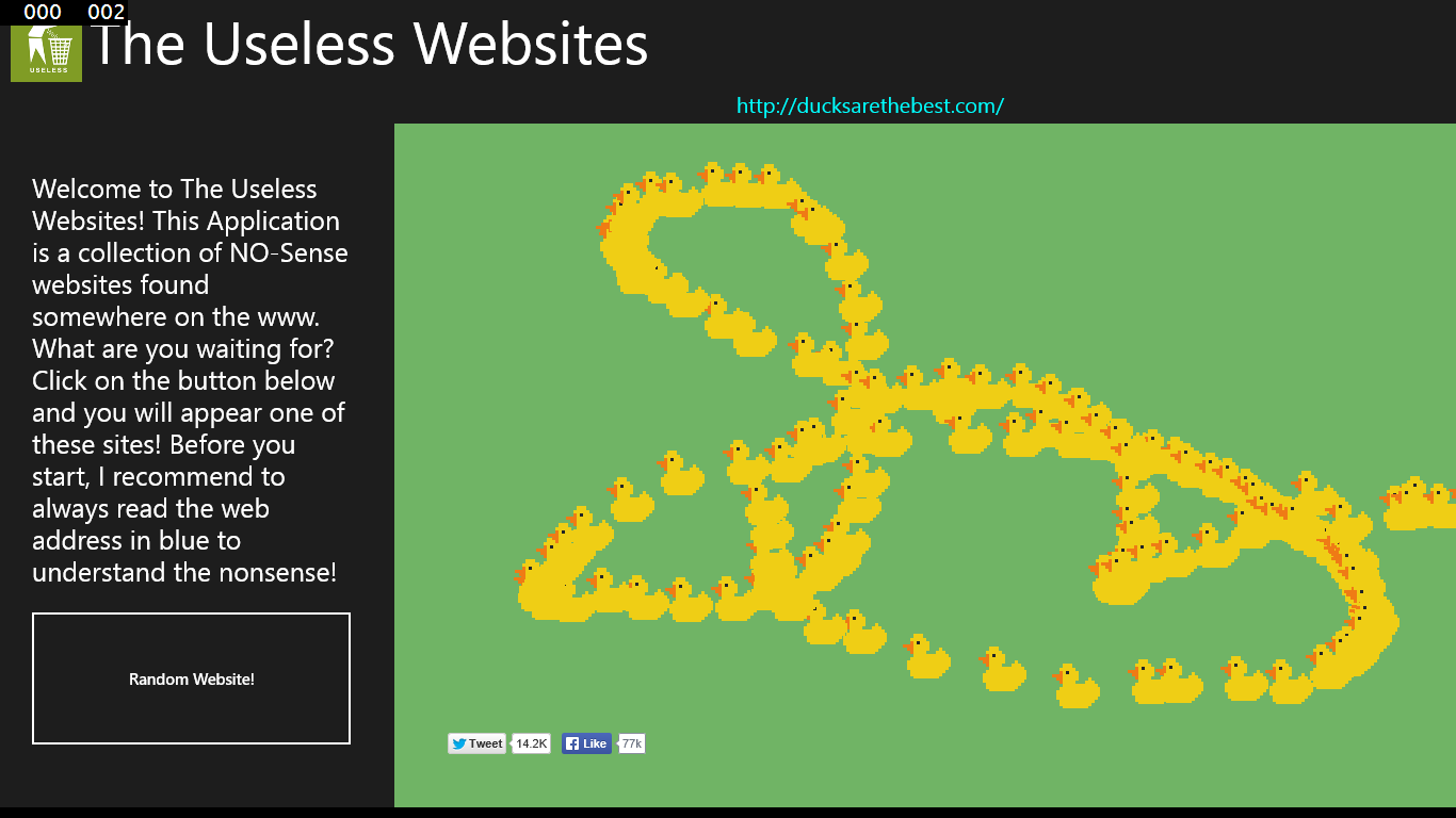The Useless Websites for Windows 10 free download | TopWinData.com