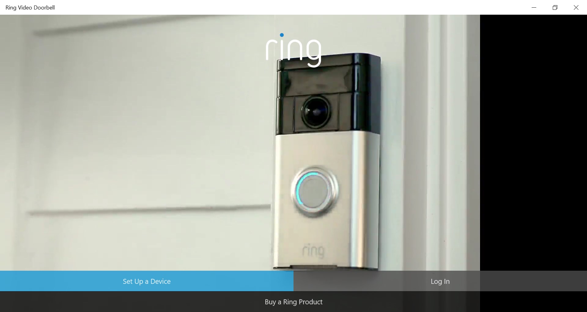 Ring Video Doorbell for Windows 10