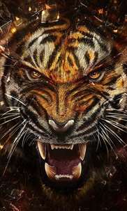 Tiger HD Wallpaper Background screenshot 1