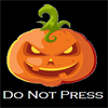 Do Not Press Pumpkin