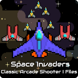 Space Invaders Classic Arcade Shooter I Luchdaich A Nuas Is Cluich