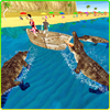 Wild Crocodile Beach Attack 3D