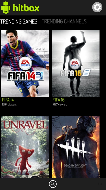 Hitbox - next generation live streaming for games Screenshot