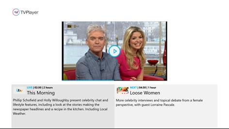 TVPlayer - watch live and catchup TV Screenshot