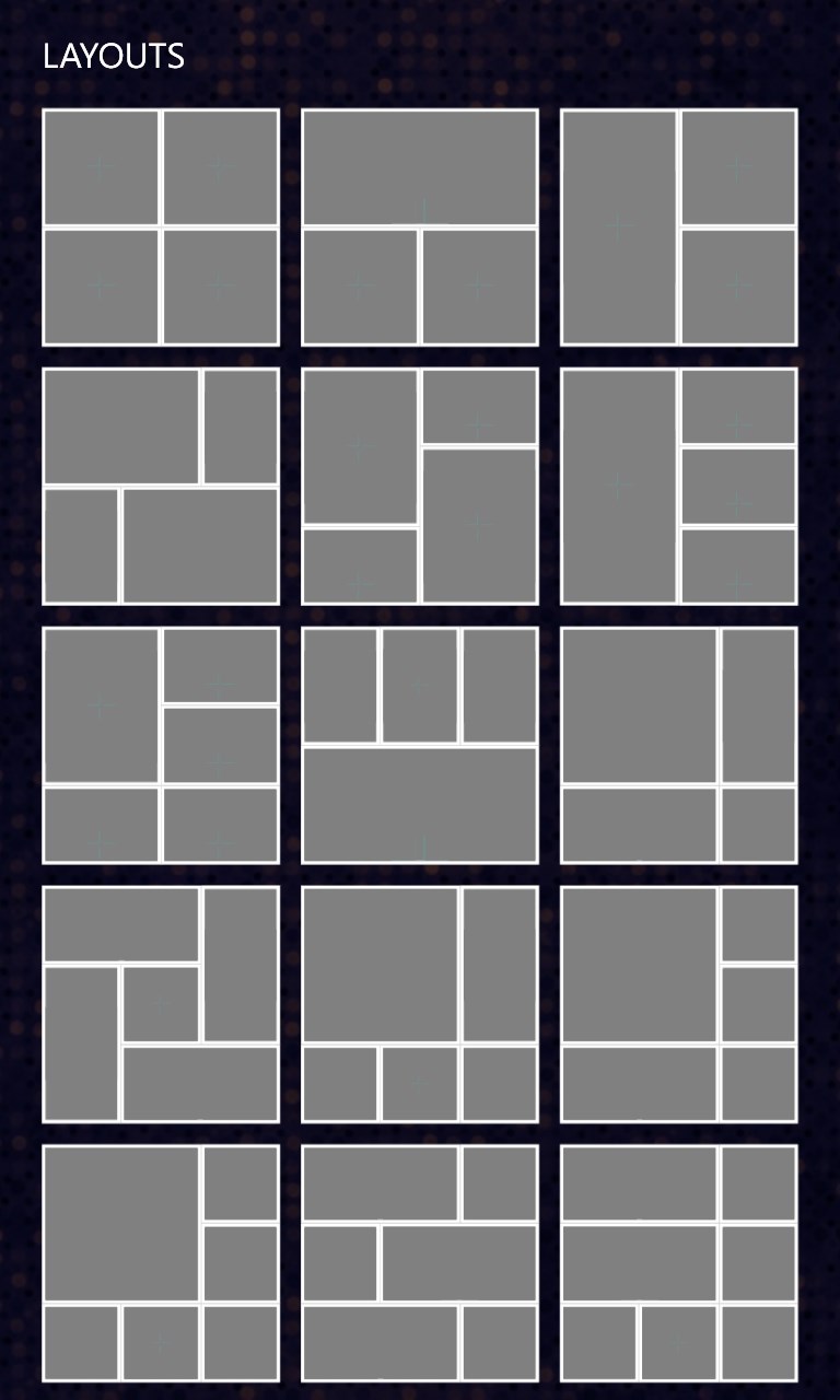Photo Frame Grid for Windows 10 Mobile