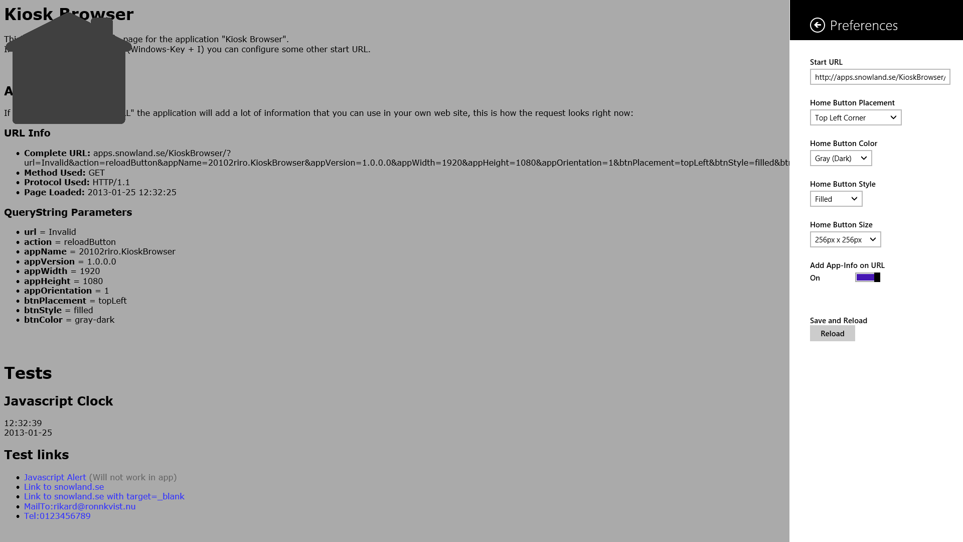 Kiosk Browser for Windows 10