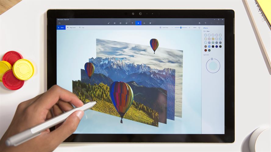 Paint 3D Microsoft promove a edição de Exibição Gratuita no aplicativo