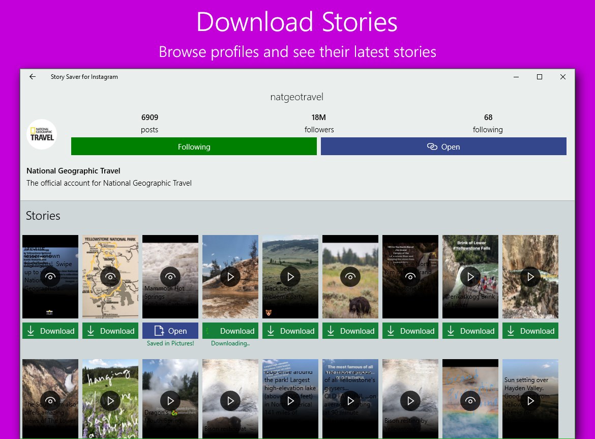 story saver for instagram