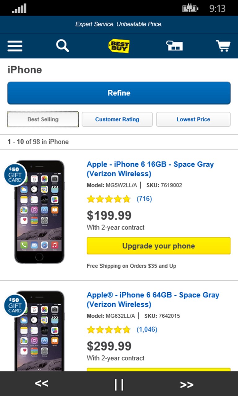 FREE Windows Phone app market