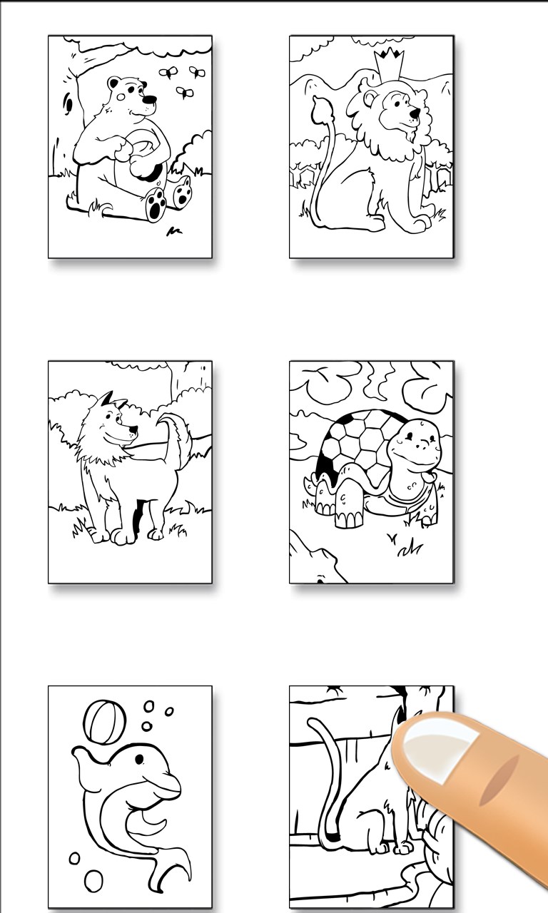 Captura de Pantalla 3 Paint animals. Game to paint drawing for kids windows