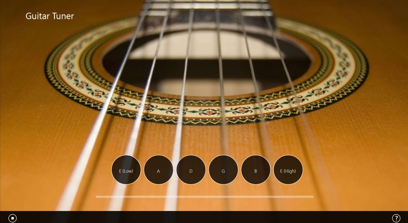 Windows 10 Guitar Tuner full