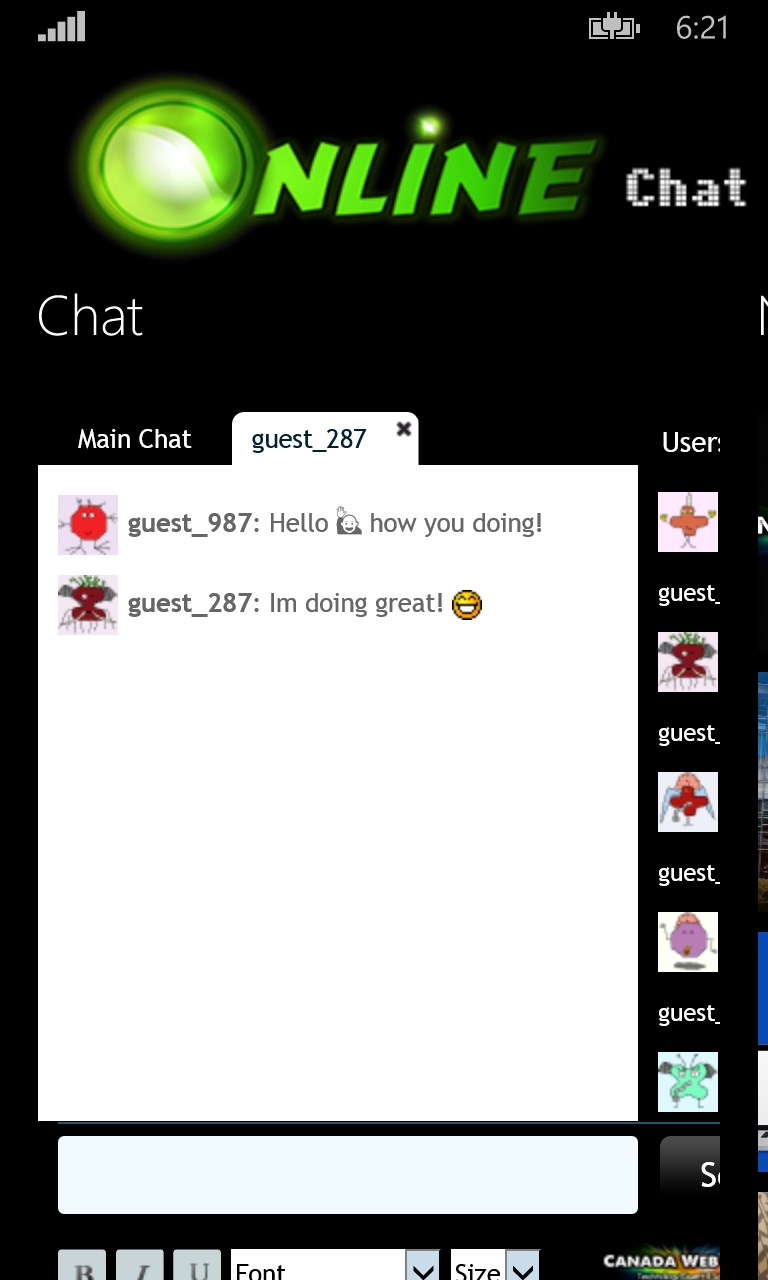 Windows 7 live chat