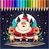 Christmas Coloring Book Pages For Kids