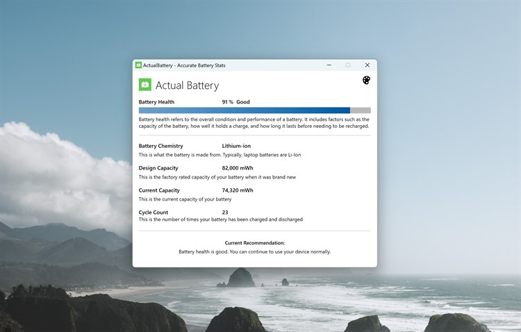 Accurate Battery Stats - PC - (Windows)