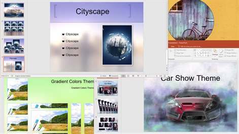 Templates for Microsoft PowerPoint Screenshots 2