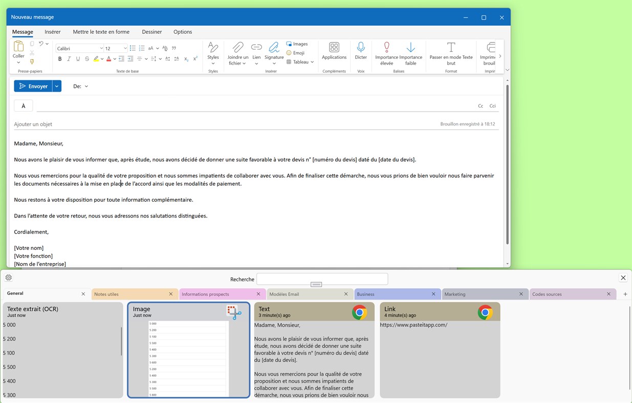 #1. PasteIt | Clipboard Manager with OCR (Windows) 由: Tomprod