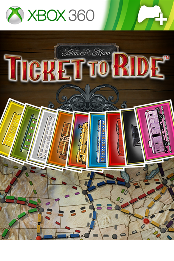 Ticket to Ride USA 1910 Xbox Series X|S and Xbox One cover art
